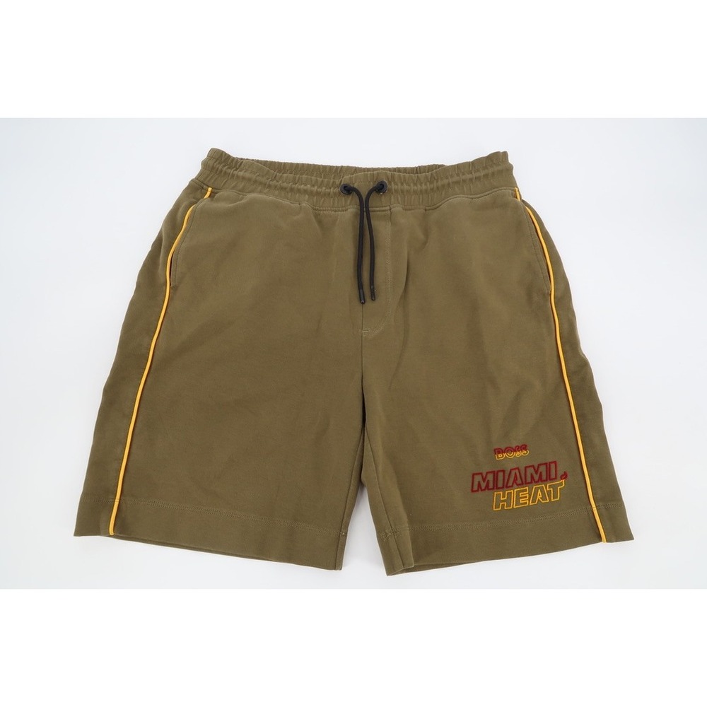 Hugo Boss x NBA Miami Heat Mens Medium Slam‎ Dunk Shorts Green